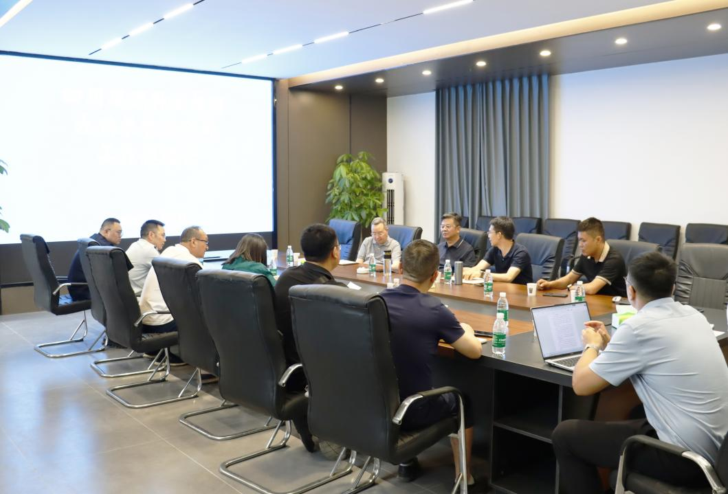 易飞到九兴禾农业有限公司彭山贸易化展示基地调研