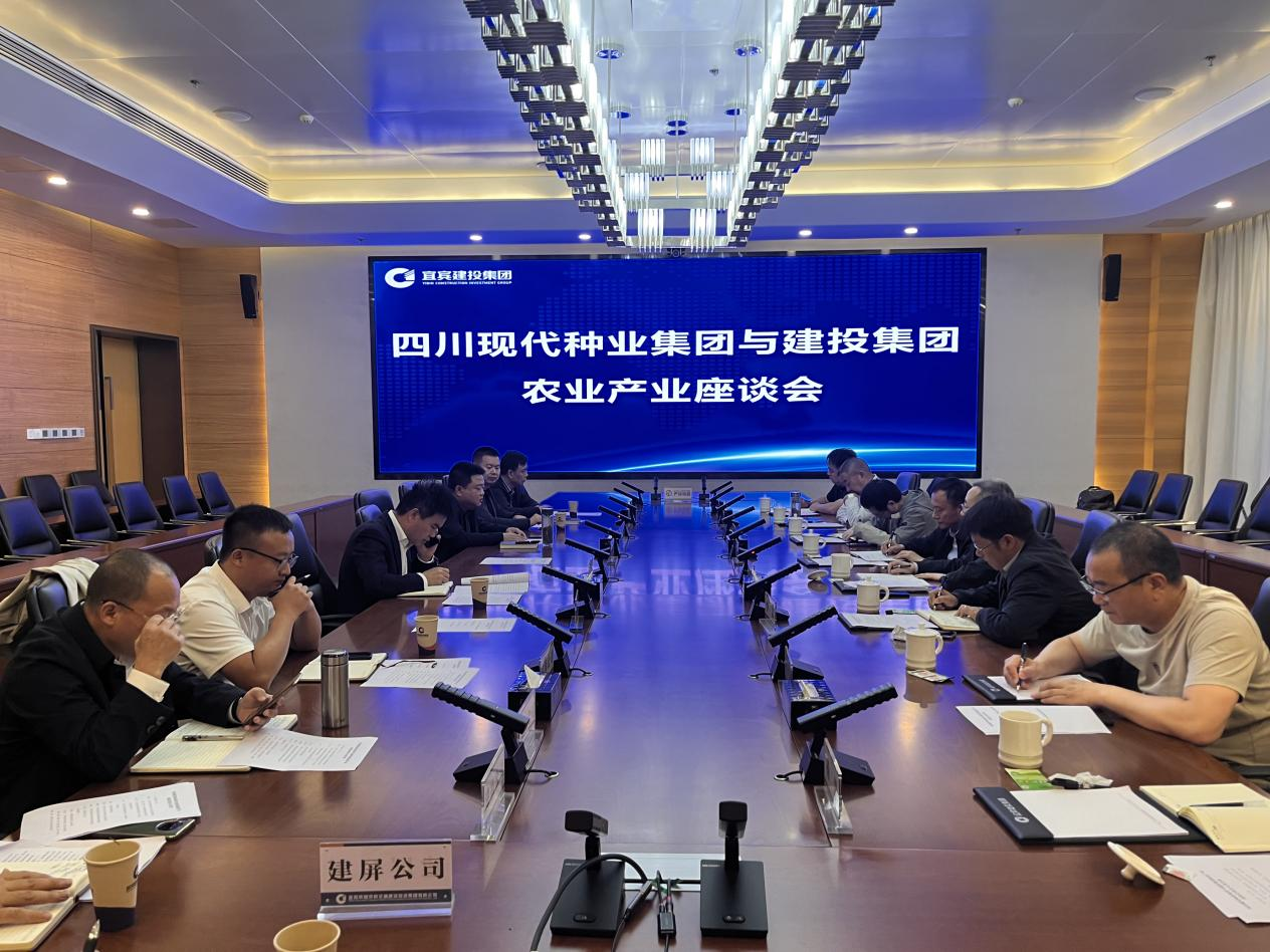 黄幼文带队到宜宾建投集团调研座谈