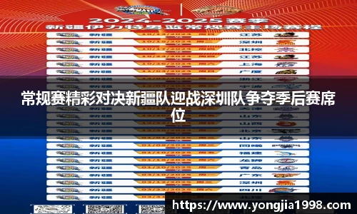 常规赛精彩对决新疆队迎战深圳队争夺季后赛席位