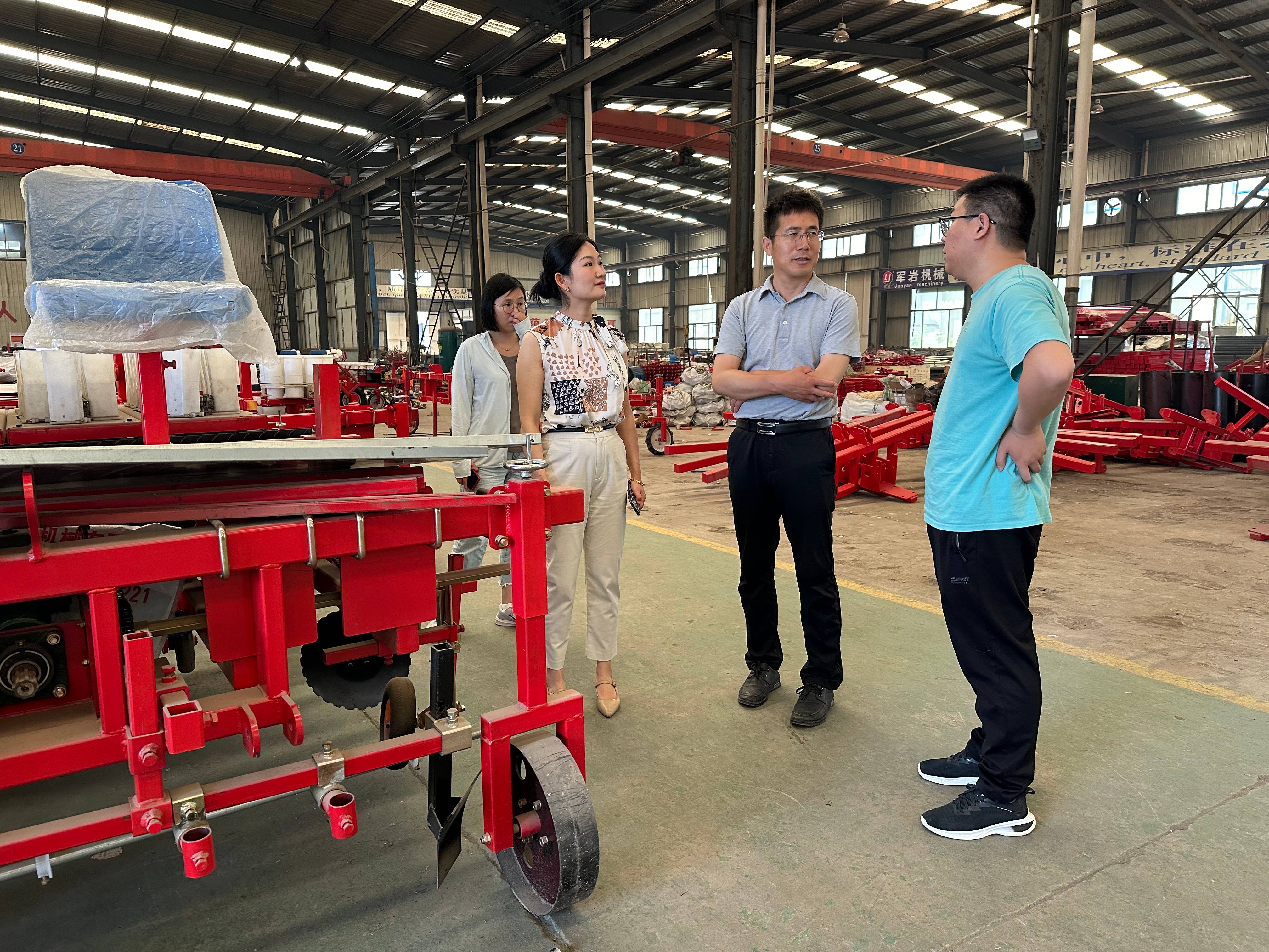 科威洋葱公司赴山东调查互换